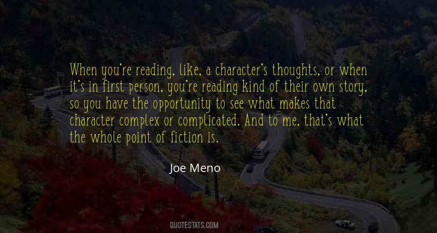 Joe Meno Quotes #1432491