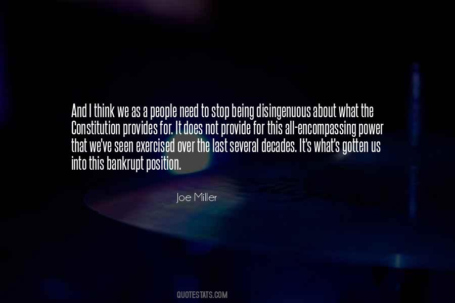 Joe Miller Quotes #1537776