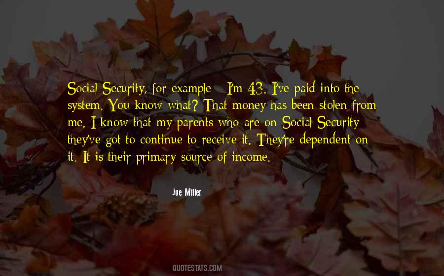 Joe Miller Quotes #915879