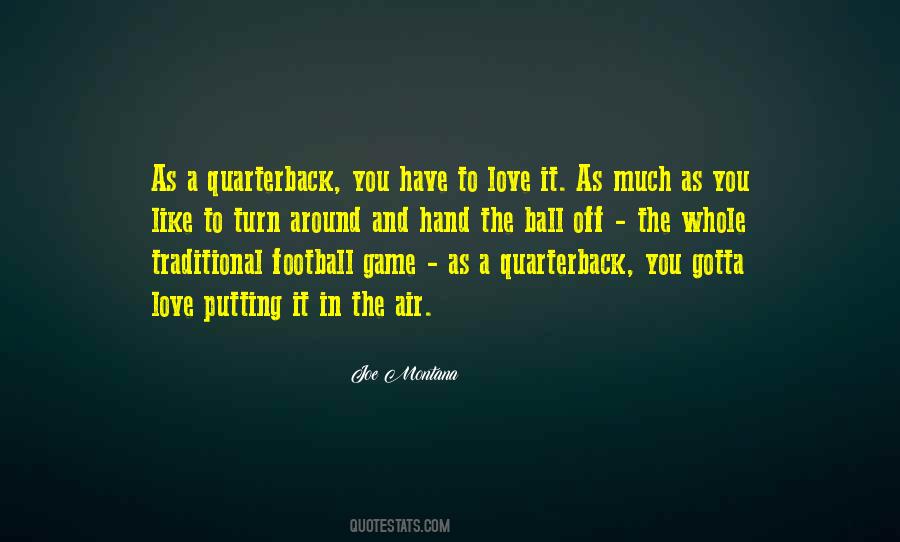 Joe Montana Quotes #59614