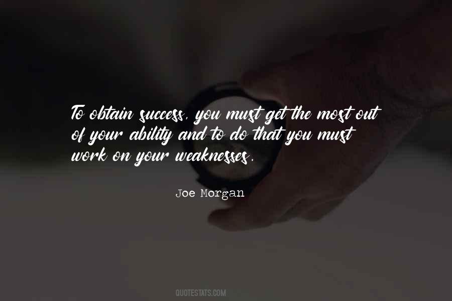Joe Morgan Quotes #898585