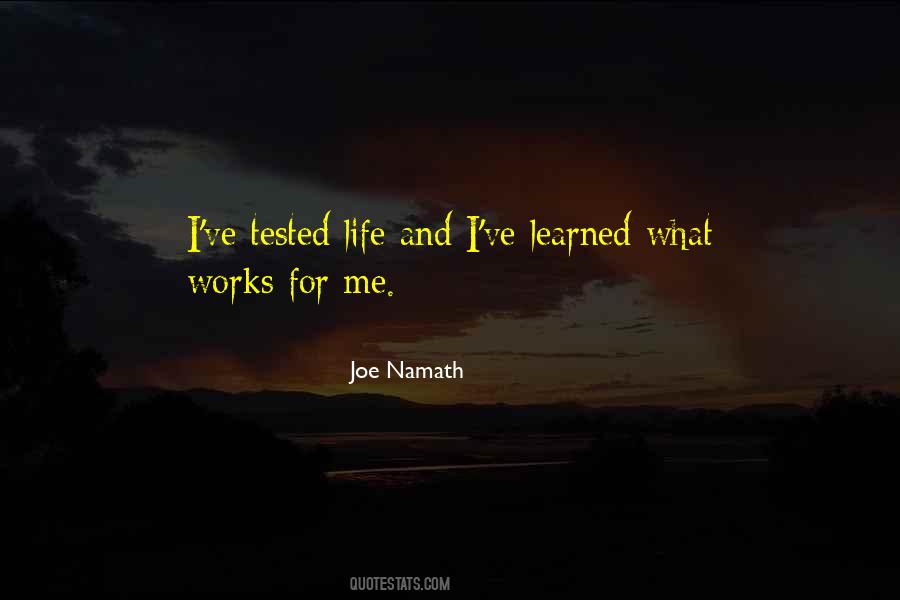 Joe Namath Quotes #1386370