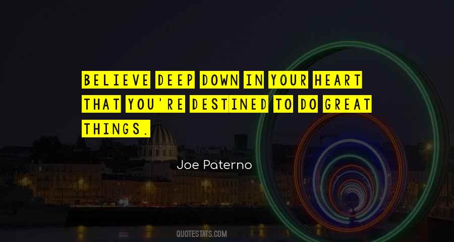 Joe Paterno Quotes #1487735