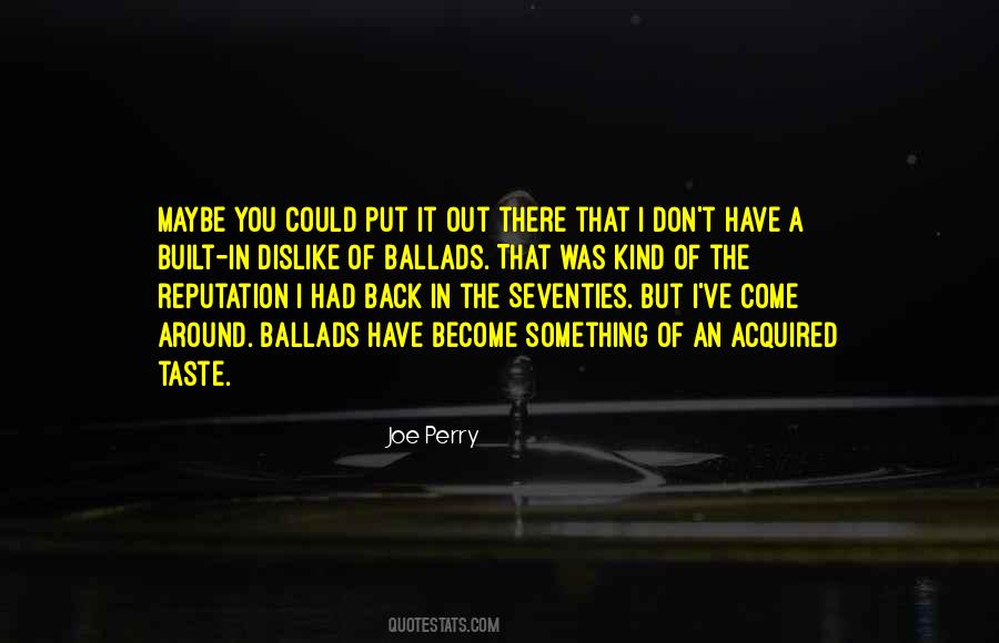 Joe Perry Quotes #644344