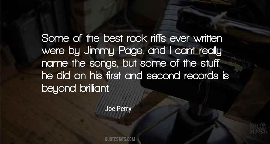 Joe Perry Quotes #842801