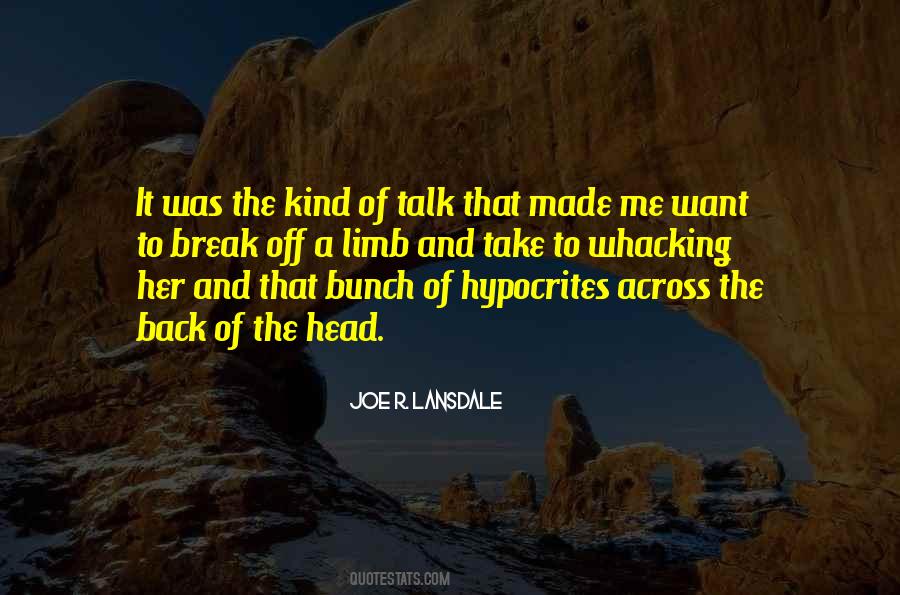 Joe R. Lansdale Quotes #1235081