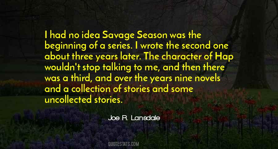 Joe R. Lansdale Quotes #230349
