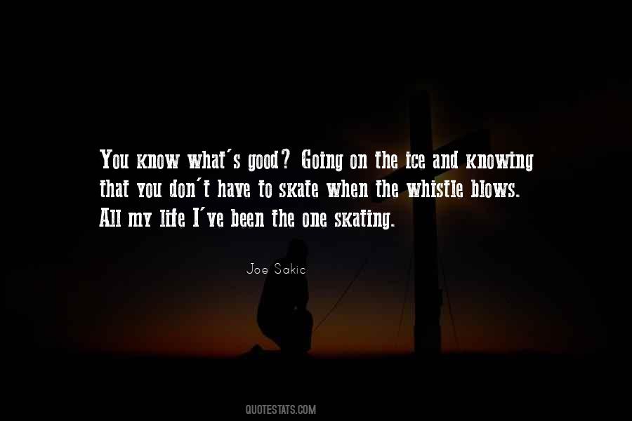 Joe Sakic Quotes #1330082