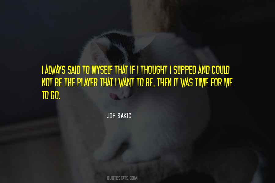 Joe Sakic Quotes #980655