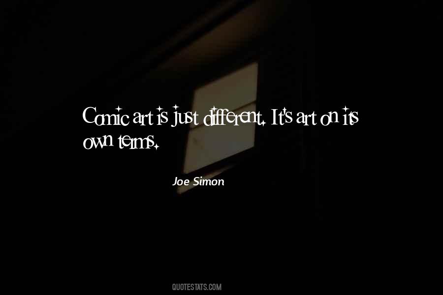 Joe Simon Quotes #1664751