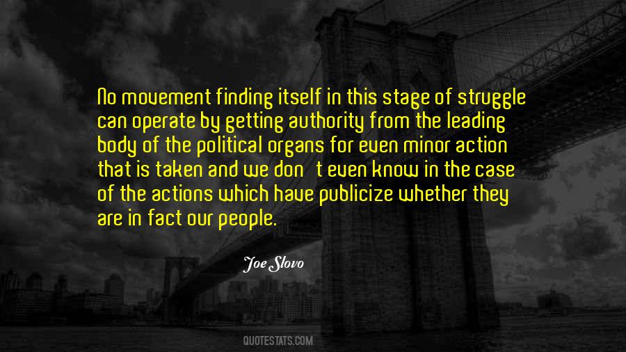 Joe Slovo Quotes #482062