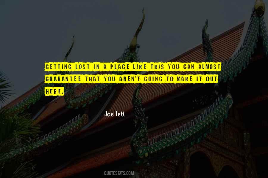 Joe Teti Quotes #118274