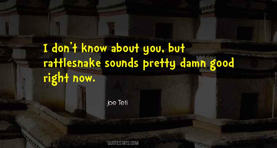 Joe Teti Quotes #892052