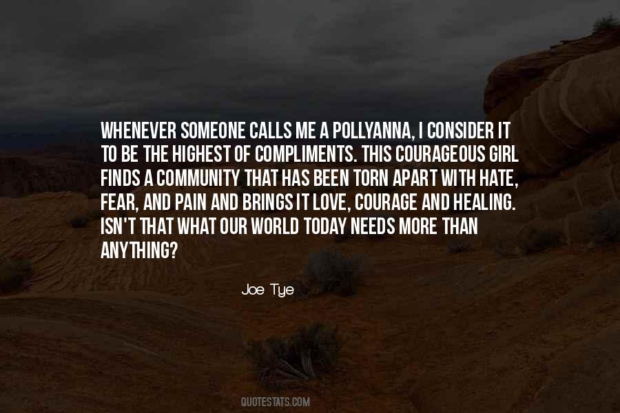 Joe Tye Quotes #1316228