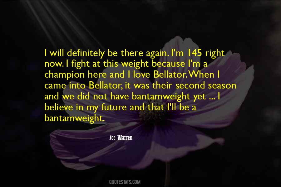 Joe Warren Quotes #971581