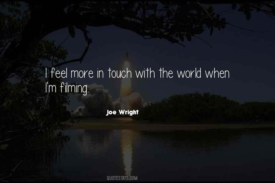 Joe Wright Quotes #1367641