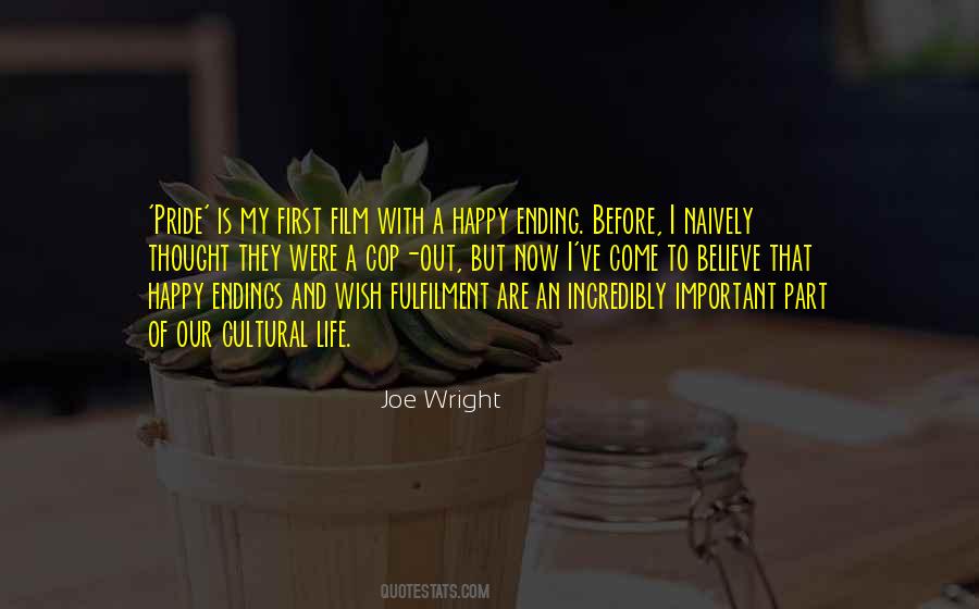 Joe Wright Quotes #94256