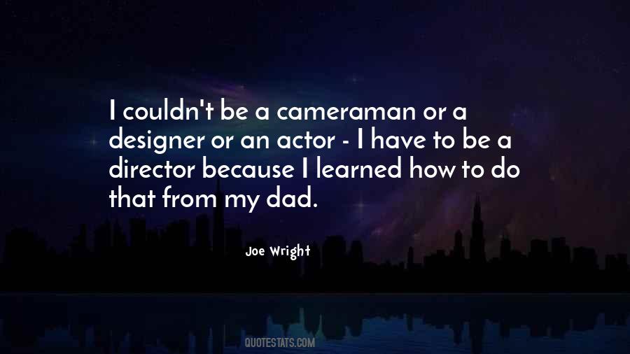 Joe Wright Quotes #997907