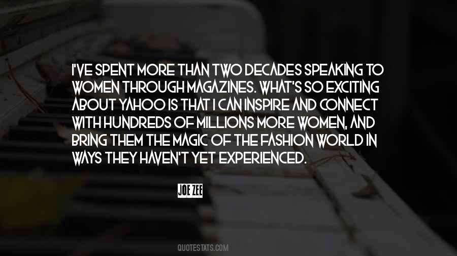 Joe Zee Quotes #1328258