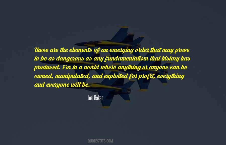 Joel Bakan Quotes #1111475