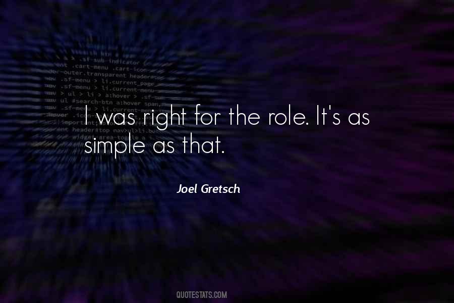 Joel Gretsch Quotes #1144396