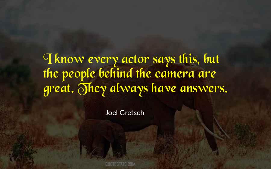 Joel Gretsch Quotes #419619