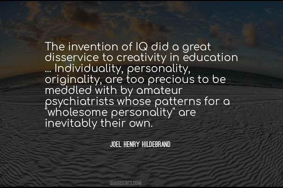 Joel Henry Hildebrand Quotes #813383