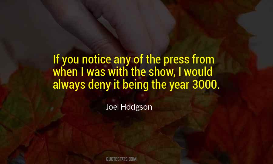 Joel Hodgson Quotes #956494