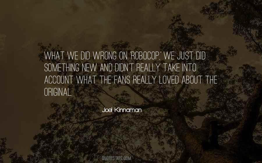 Joel Kinnaman Quotes #80139