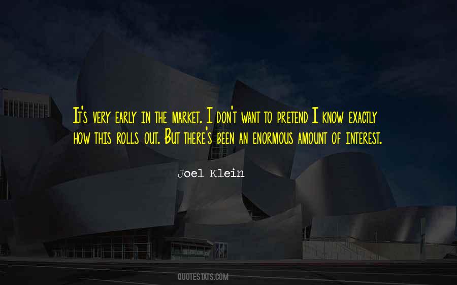 Joel Klein Quotes #1387408