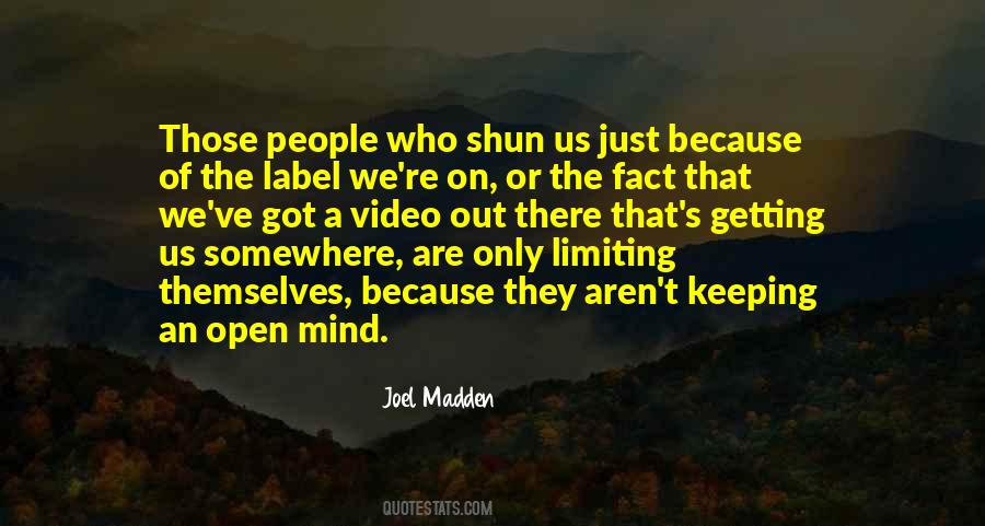 Joel Madden Quotes #1083719