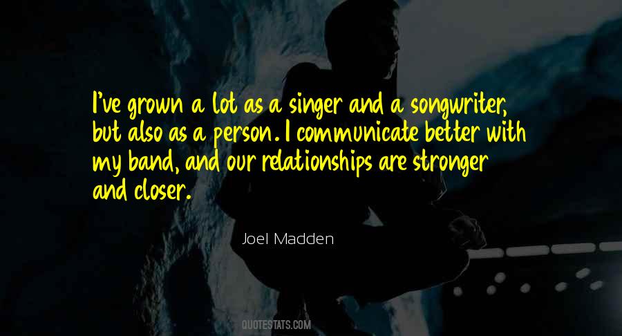 Joel Madden Quotes #1510825