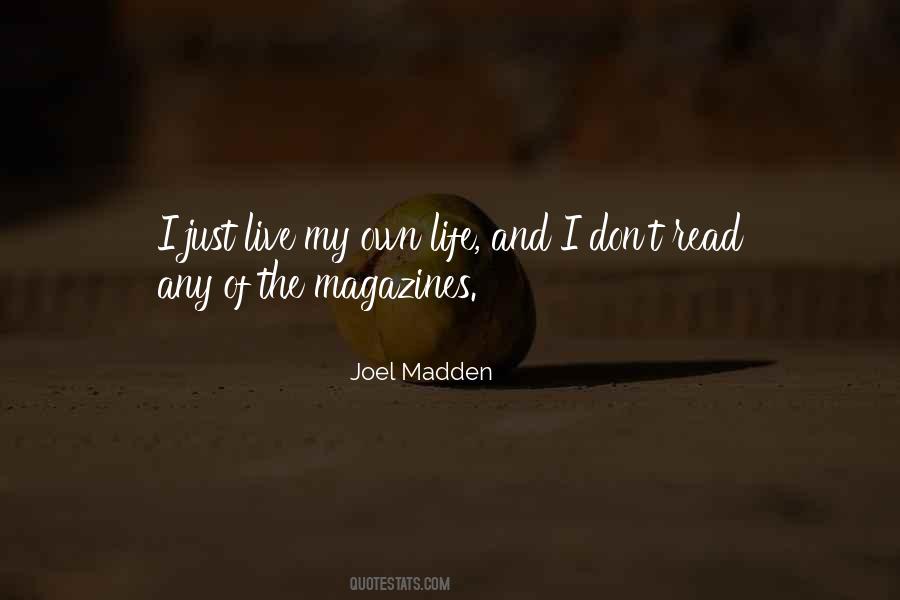 Joel Madden Quotes #344484