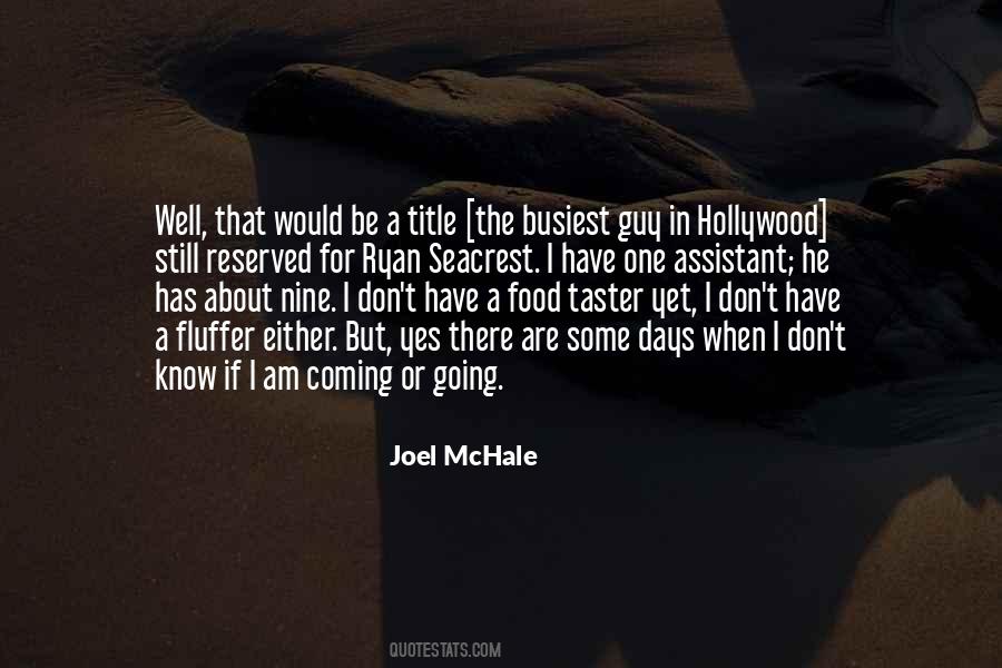 Joel McHale Quotes #699408