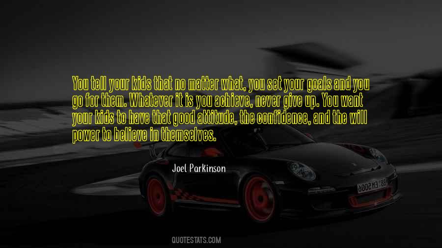 Joel Parkinson Quotes #1260343