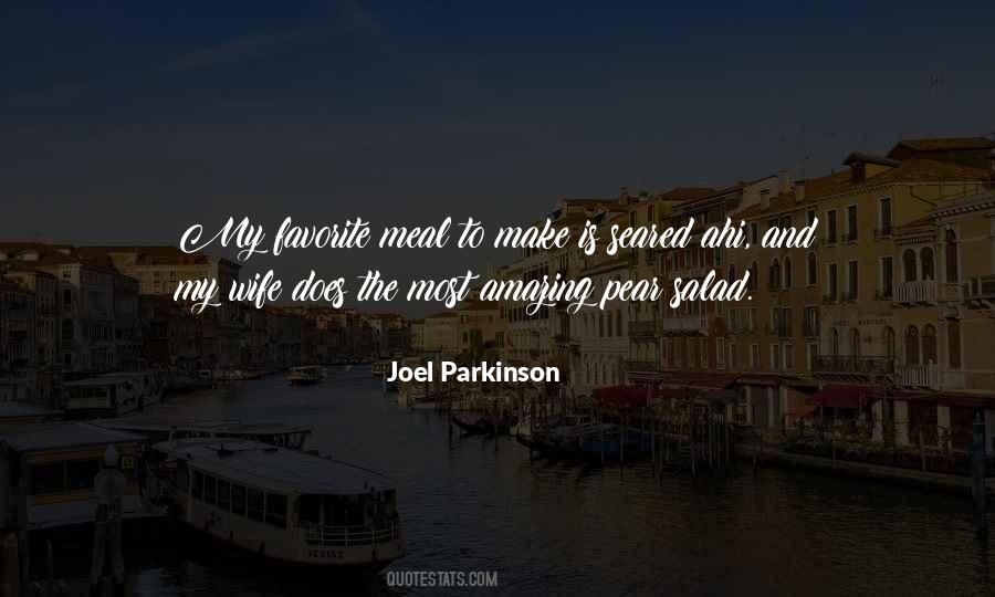 Joel Parkinson Quotes #1834830