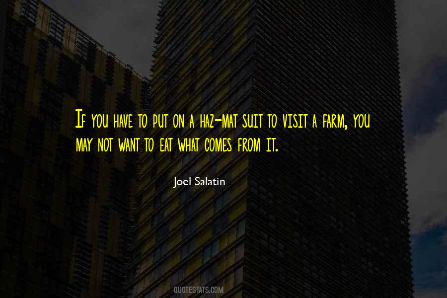 Joel Salatin Quotes #1334860