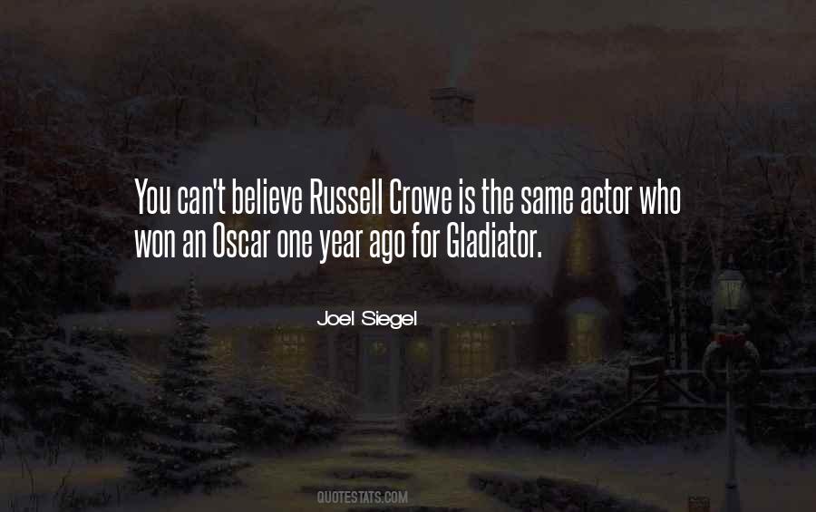 Joel Siegel Quotes #338524