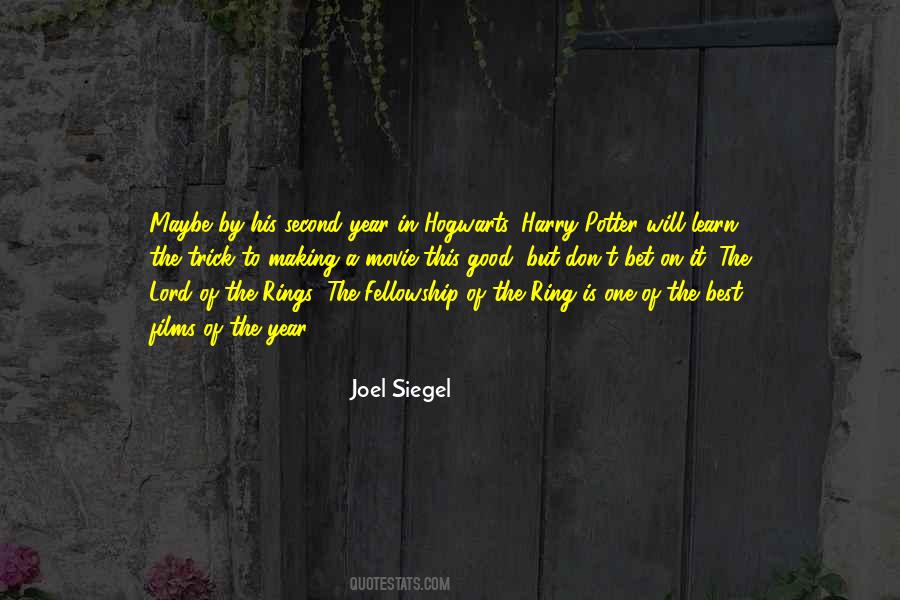 Joel Siegel Quotes #763879