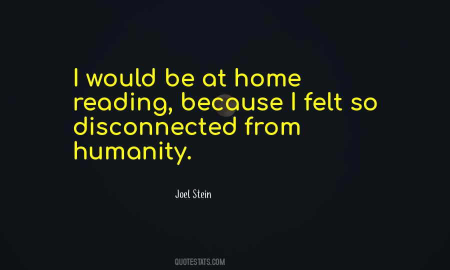 Joel Stein Quotes #1592757