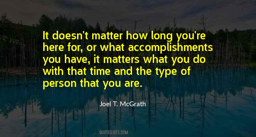 Joel T. McGrath Quotes #28982