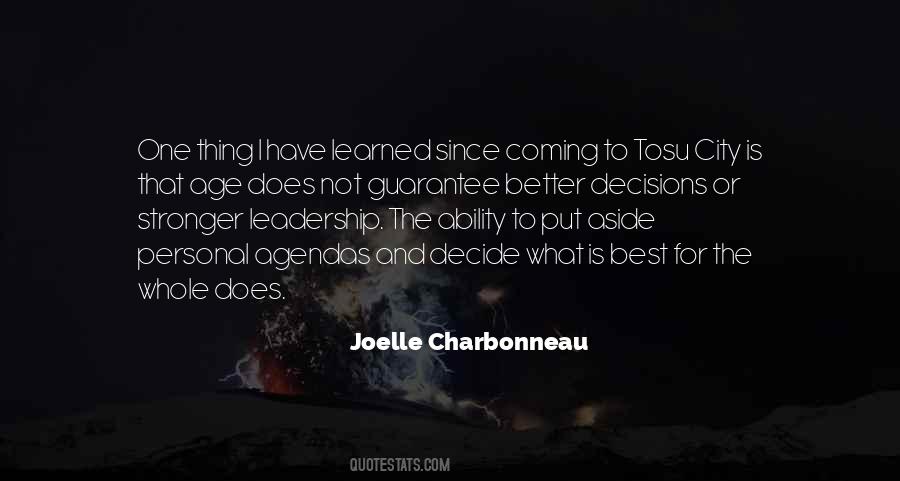 Joelle Charbonneau Quotes #363064