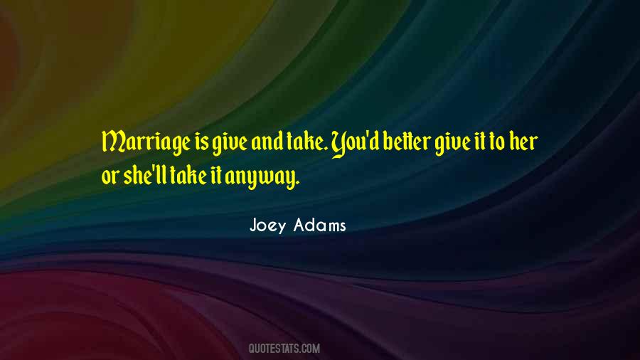 Joey Adams Quotes #28534