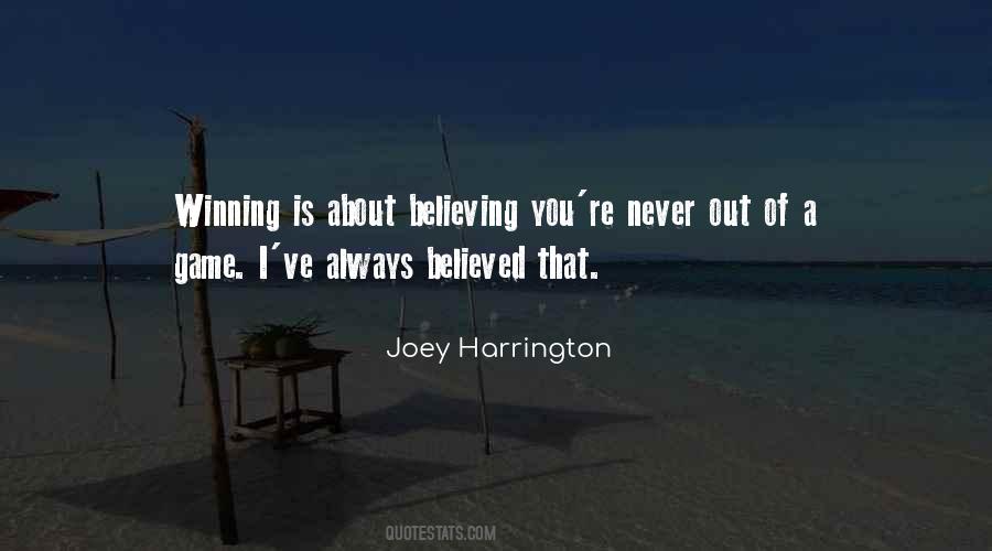 Joey Harrington Quotes #720535