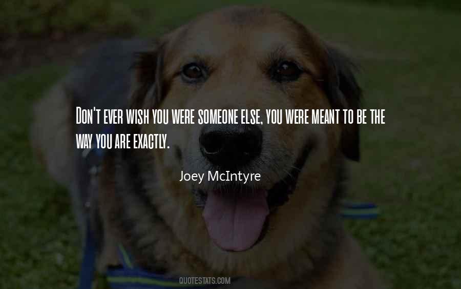Joey McIntyre Quotes #636152