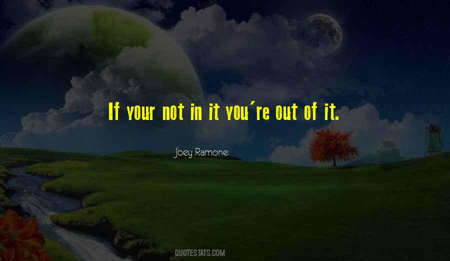 Joey Ramone Quotes #1541619