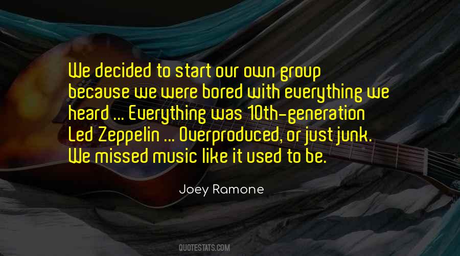 Joey Ramone Quotes #55947