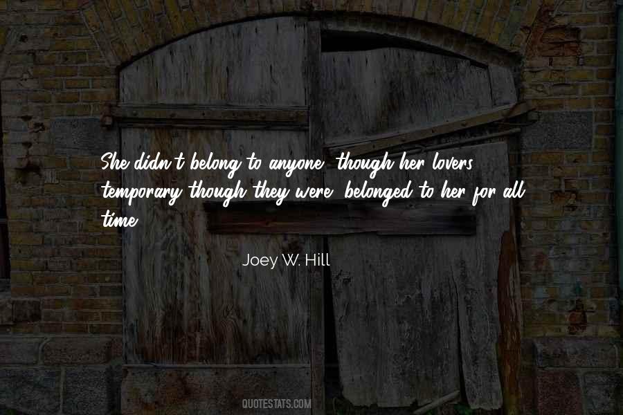 Joey W. Hill Quotes #353722