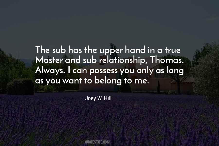 Joey W. Hill Quotes #884164