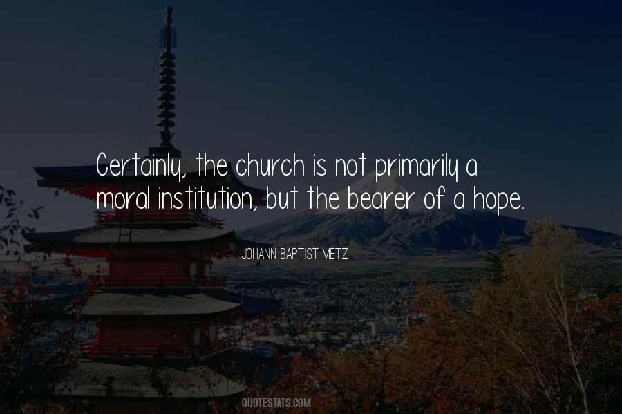 Johann Baptist Metz Quotes #100432